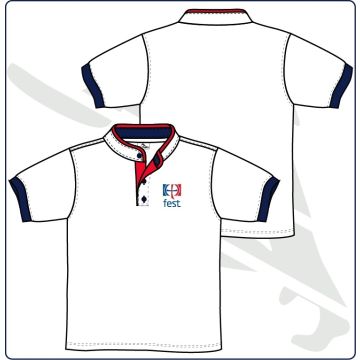 POLO M/CORTA FUND STMA TRINIDAD ALGODON